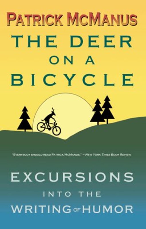 Book cover for "The Deer on a Bicycle" by Patrick F McManus