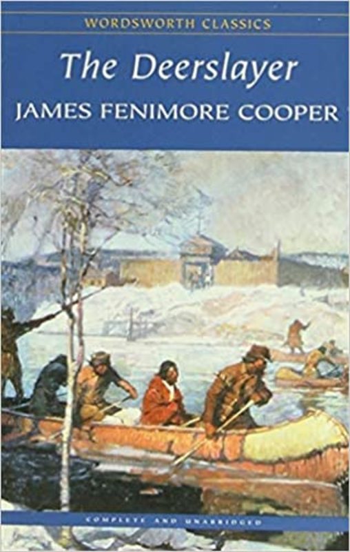 Book cover for "The Deerslayer" by James Fenimore Cooper