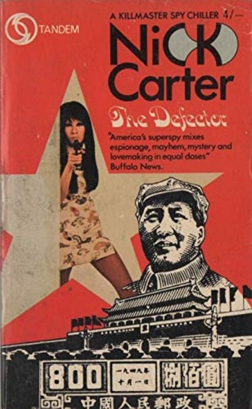 Book cover for "The Defector" by Nick Carter