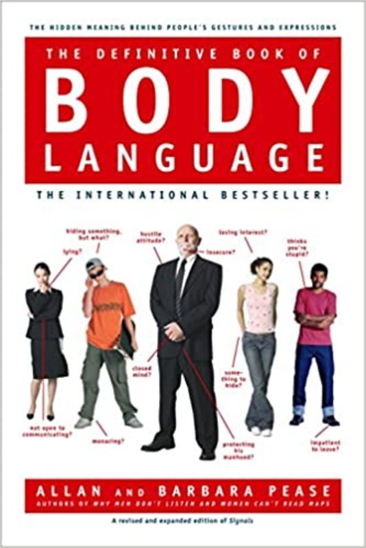 Book cover for "The Definitive Book of Body Language" by Allan Pease