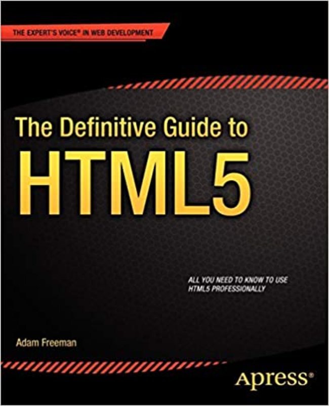 Book cover for "The Definitive Guide to HTML5" by Adam Freeman