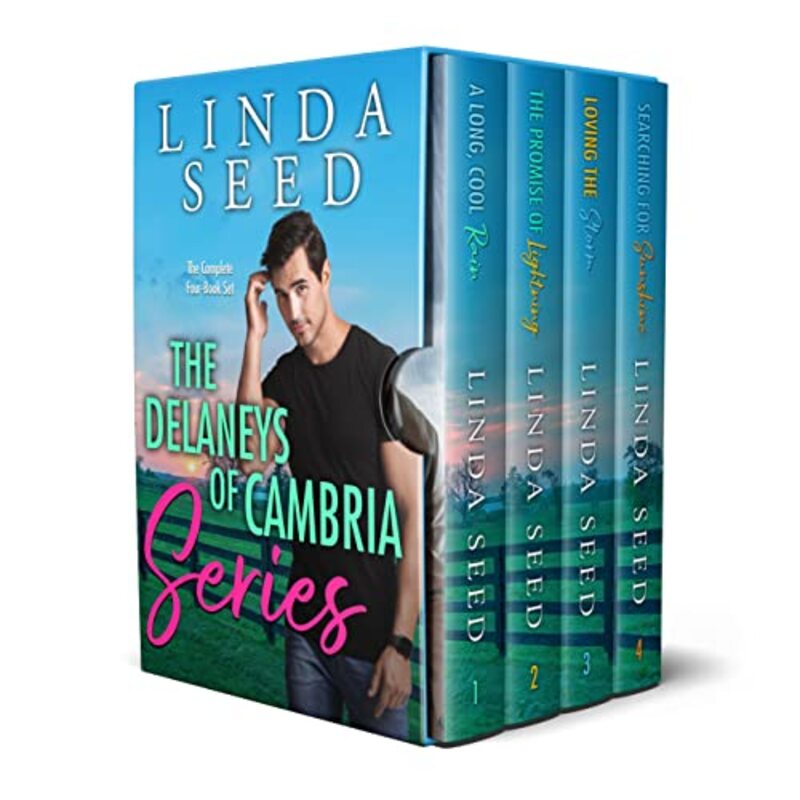 Book cover for "The Delaneys of Cambria" by Linda Seed