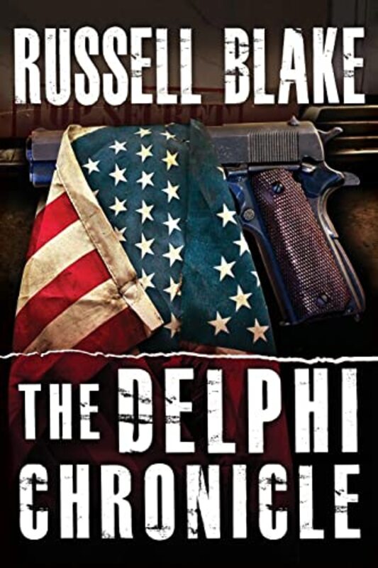 Book cover for "The Delphi Chronicle" by Russell Blake