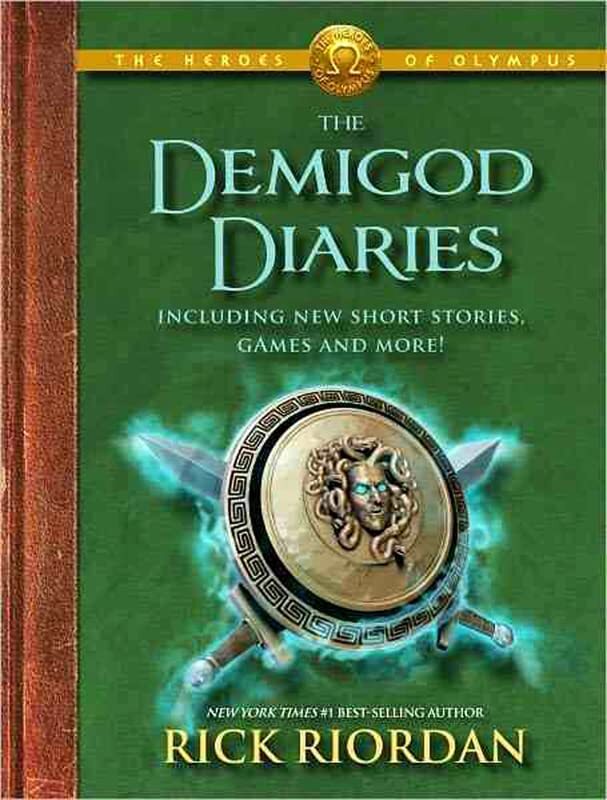 Book cover for "The Demigod Diaries"