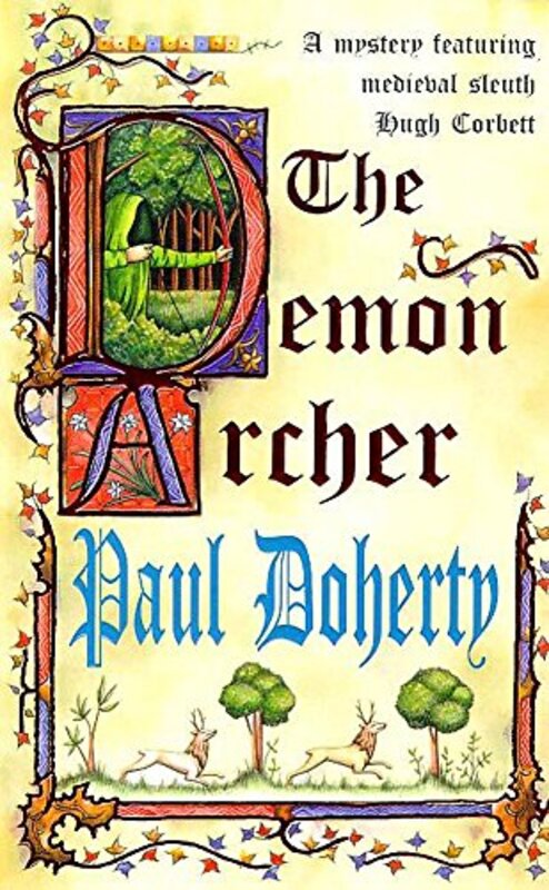 Book cover for "The Demon Archer" by Paul Doherty