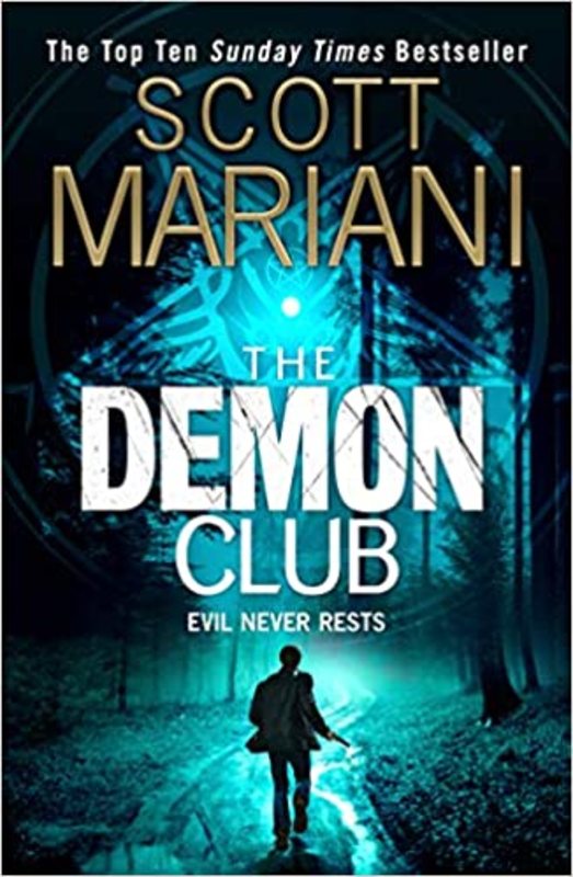 Book cover for "The Demon Club" by Scott Mariani