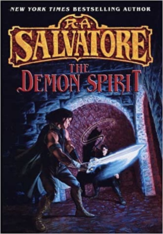 Book cover for "The Demon Spirit" by RA Salvatore