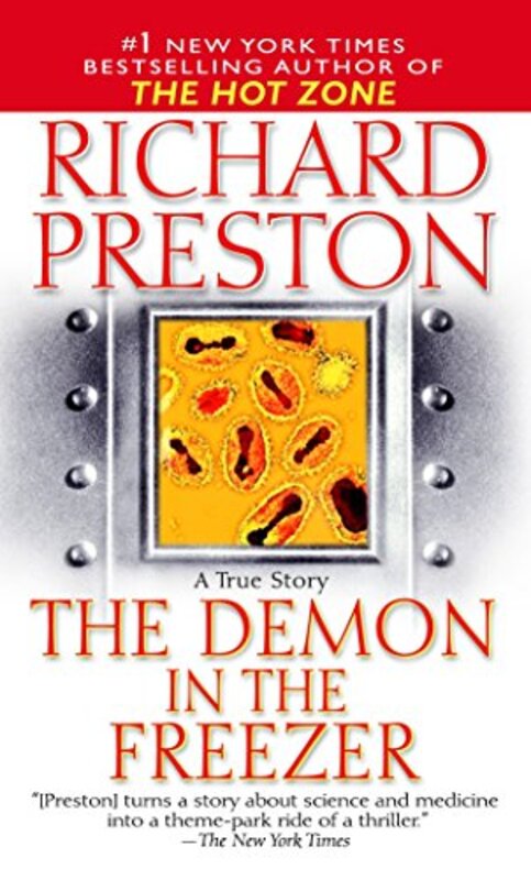 Book cover for "The Demon in the Freezer" by Richard Preston