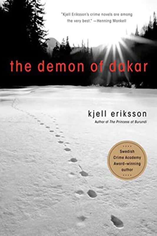 Book cover for "The Demon of Dakar / The Demon from Dakar" by Kjell Eriksson