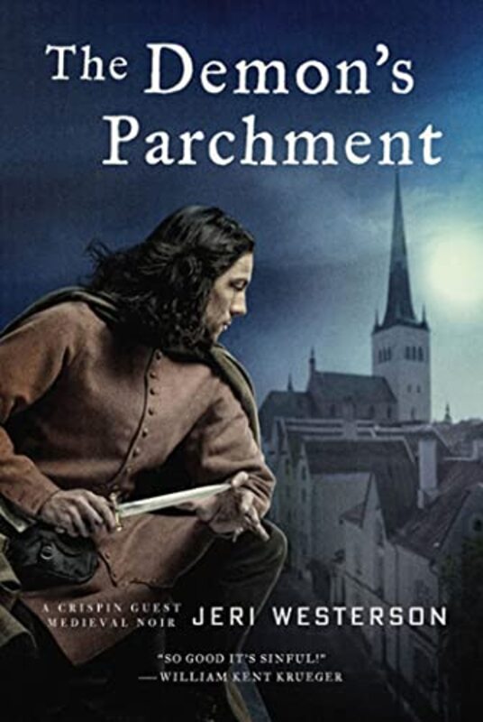 Book cover for "The Demon's Parchment" by Jeri Westerson
