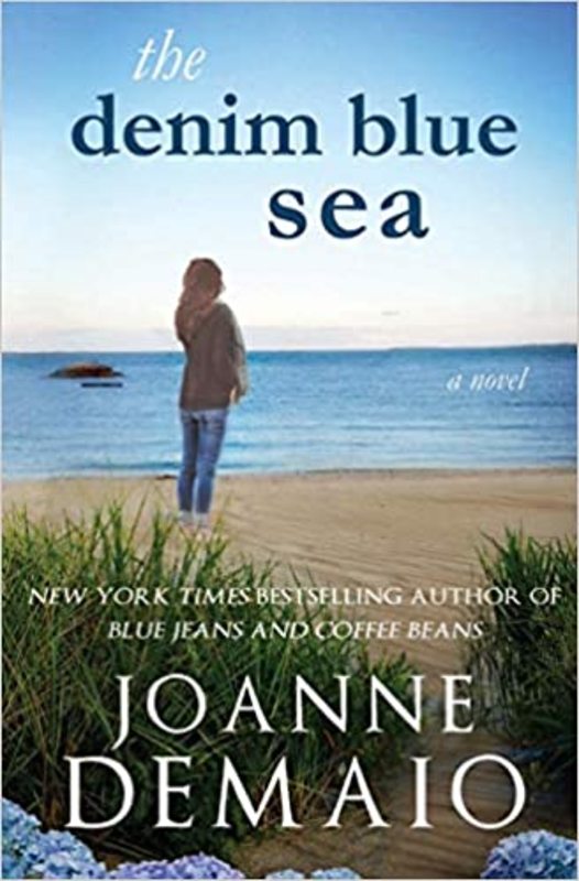 Book cover for "The Denim Blue Sea" by Joanne DeMaio