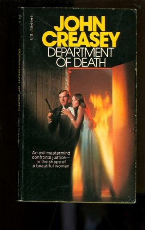 Book cover for "The Department of Death" by John Creasey