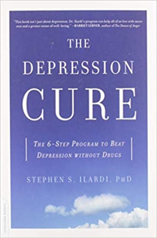 Book cover for "The Depression Cure" by Stephen S. Ilardi