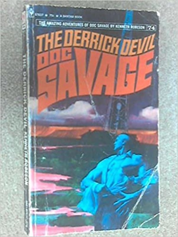 Book cover for "The Derrick Devil" by Lester Dent