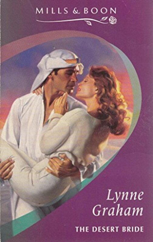 Book cover for "The Desert Bride" by Lynne Graham