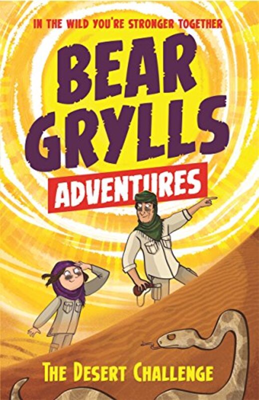 Book cover for "The Desert Challenge"