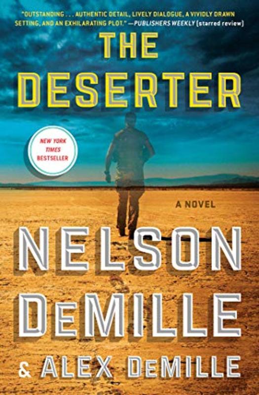 Book cover for "The Deserter" by Nelson DeMille