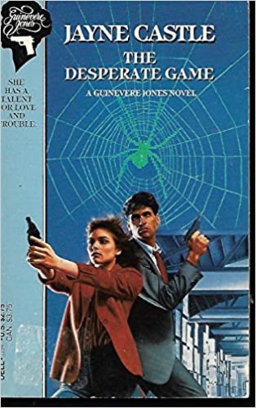 Book cover for "The Desperate Game" by Jayne Castle