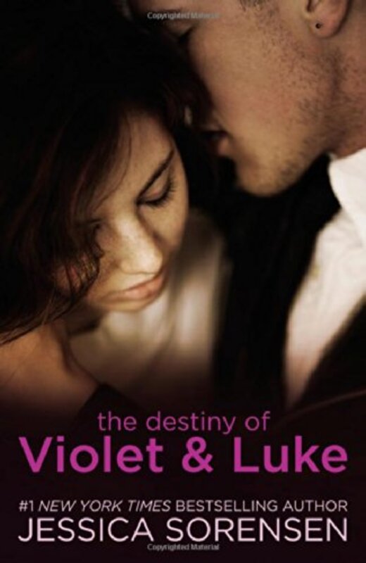 Book cover for "The Destiny of Violet and Luke" by Jessica Sorensen