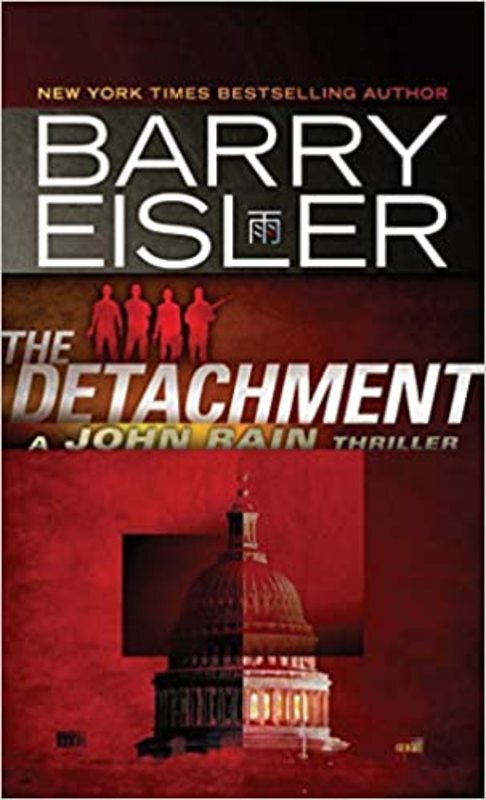 Book cover for "The Detachment" by Barry Eisler