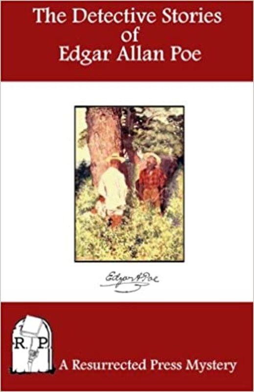 Book cover for "The Detective Stories of Edgar Allan Poe" by Edgar Allan Poe