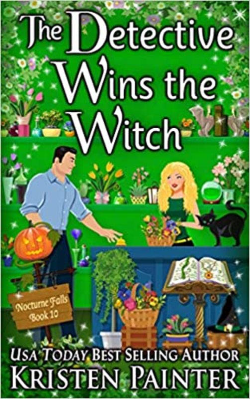 Book cover for "The Detective Wins The Witch" by Kristen Painter