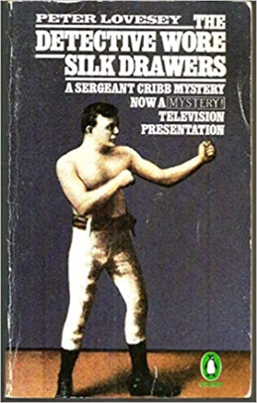 Book cover for "The Detective Wore Silk Drawers" by Peter Lovesey