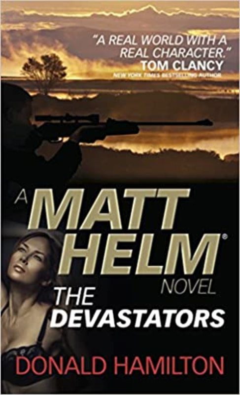 Book cover for "The Devastators" by Donald Hamilton