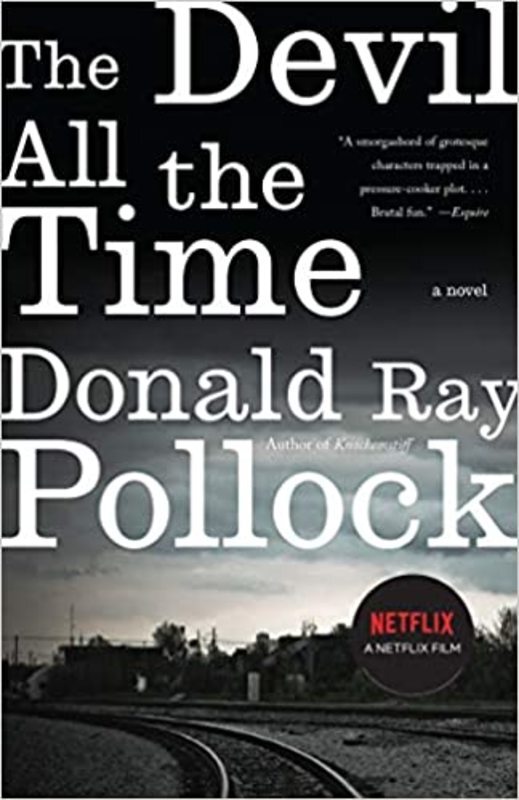Book cover for "The Devil All the Time" by Donald Ray Pollock