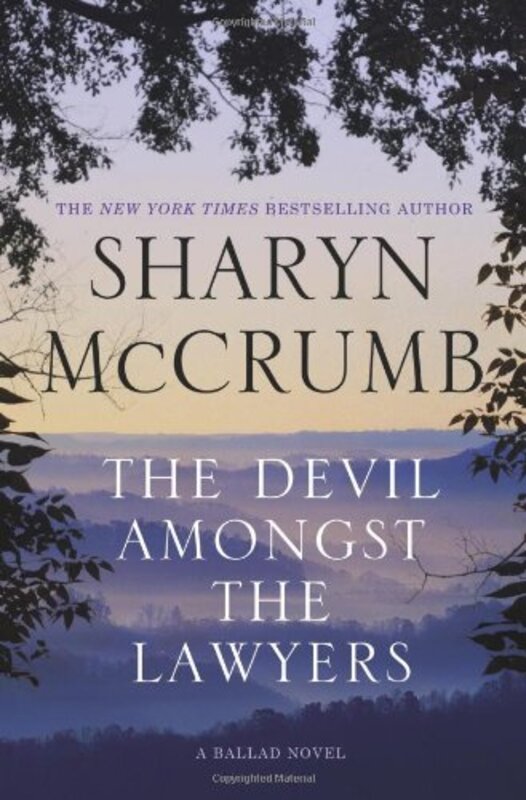 Book cover for "The Devil Amongst the Lawyers" by Sharyn McCrumb