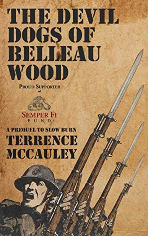 Book cover for "The Devil Dogs of Belleau Wood" by Terrence McCauley