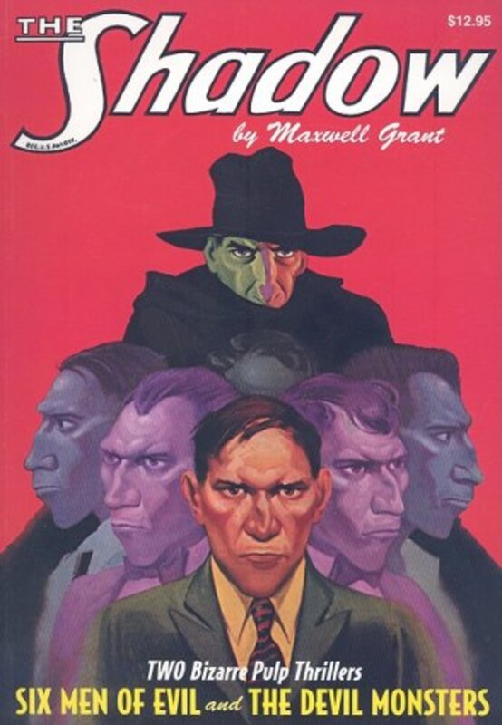 Book cover for "The Devil Monsters" by Maxwell Grant