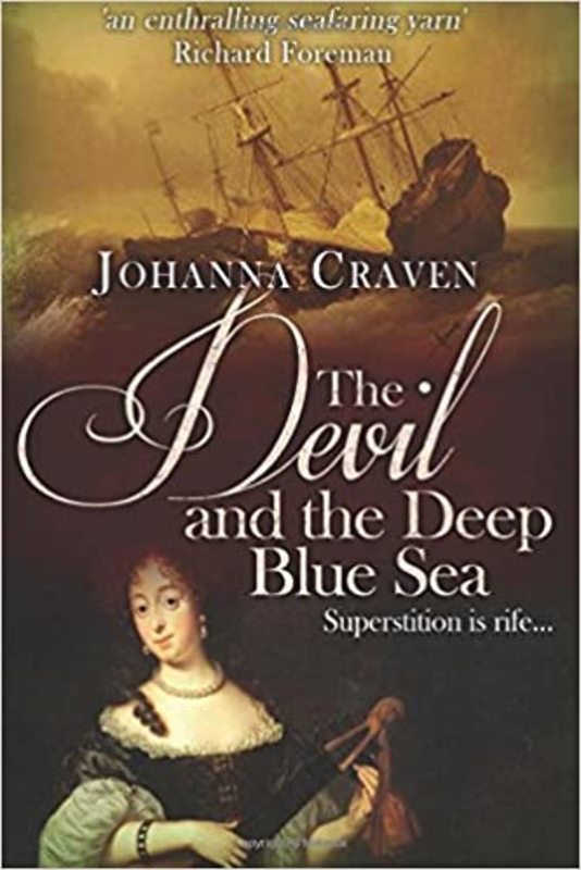Book cover for "The Devil and the Deep Blue Sea" by Johanna Craven
