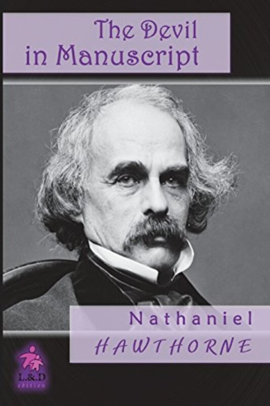 Book cover for "The Devil in Manuscript" by Nathaniel Hawthorne