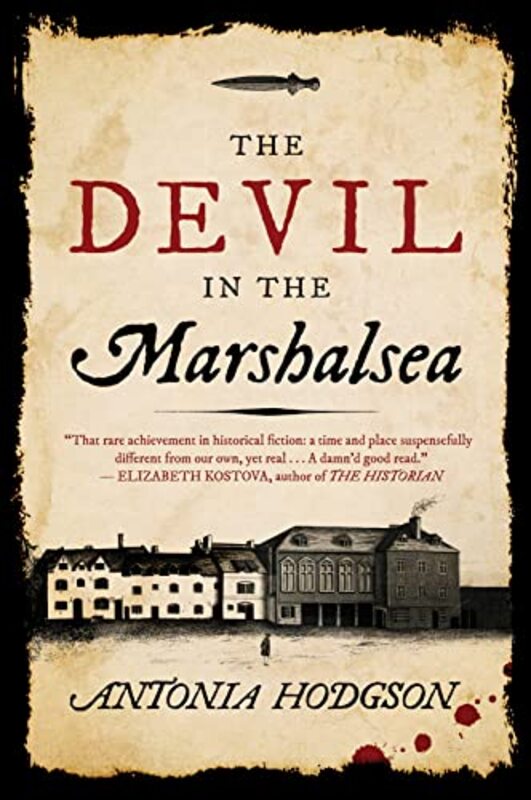 Book cover for "The Devil in the Marshalsea" by Antonia Hodgson