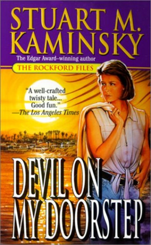 Book cover for "The Devil on my Doorstep" by Stuart M Kaminsky