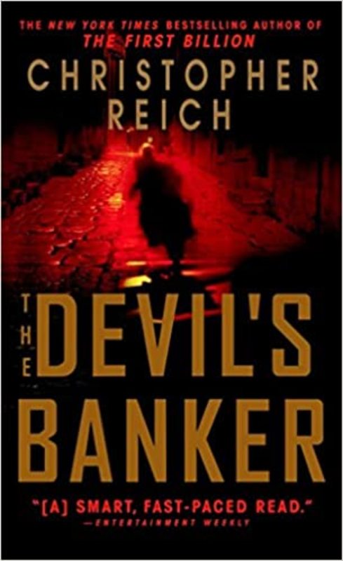 Book cover for "The Devil's Banker" by Christopher Reich