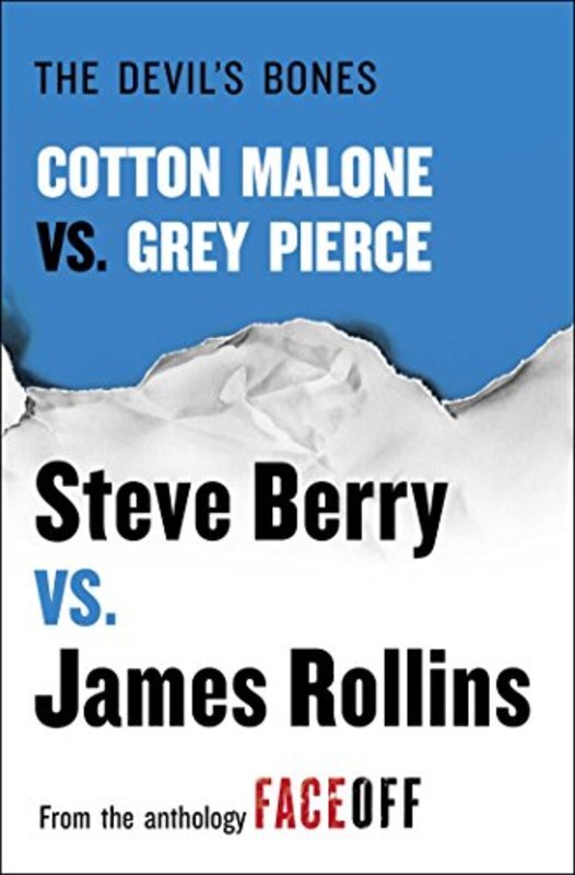 Book cover for "The Devil's Bones" by James Rollins