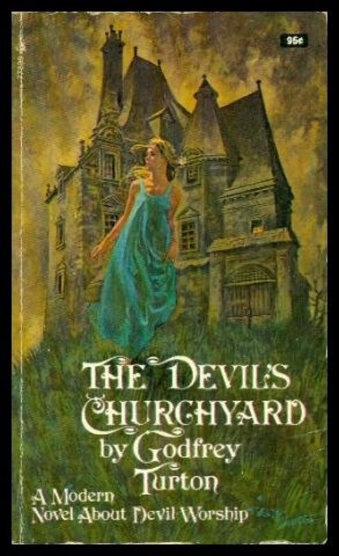 Book cover for "The Devil's Churchyard" by Godfrey Turton