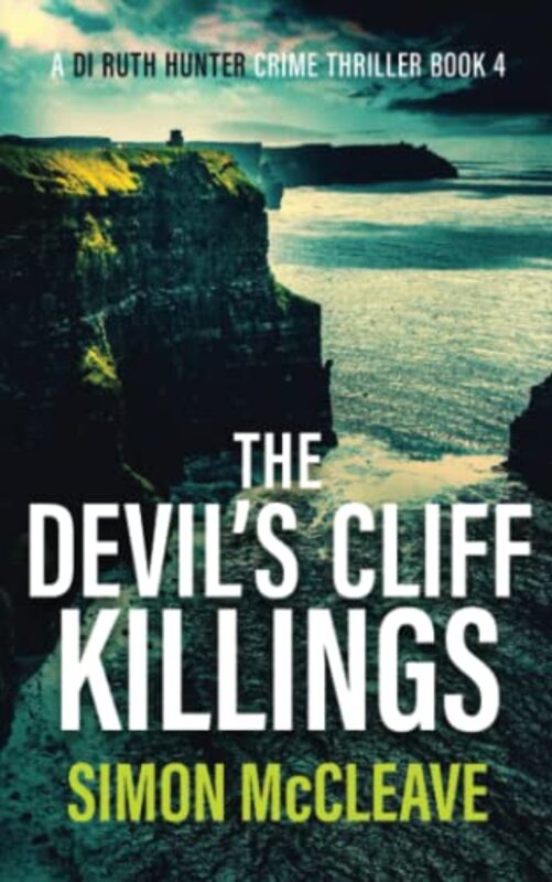 Book cover for "The Devil's Cliff Killings" by Simon McCleave