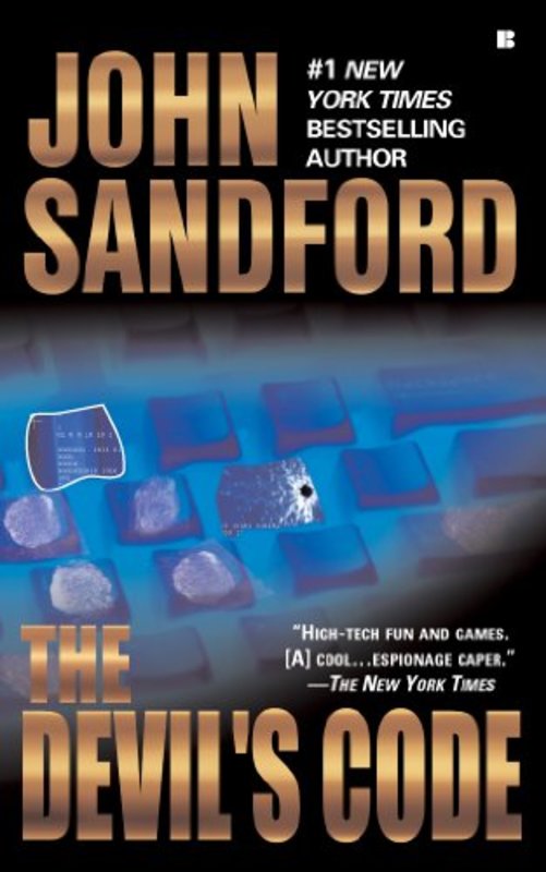 Book cover for "The Devil's Code" by John Sandford