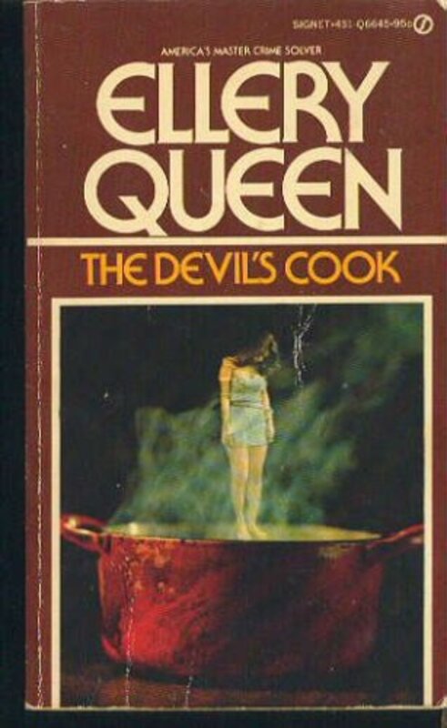 Book cover for "The Devil's Cook" by Ellery Queen