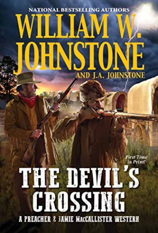 Book cover for "The Devil's Crossing" by J A Johnstone