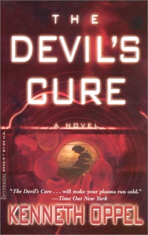 Book cover for "The Devil's Cure" by Kenneth Oppel