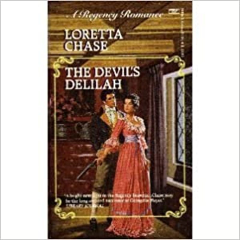Book cover for "The Devil's Delilah" by Loretta Chase