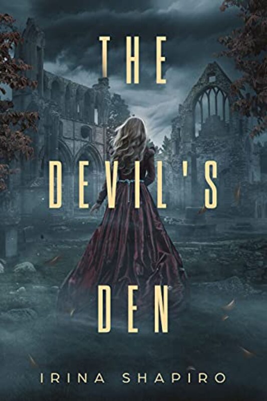 Book cover for "The Devil's Den" by Irina Shapiro