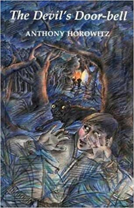 Book cover for "The Devil's Door Bell" by Anthony Horowitz
