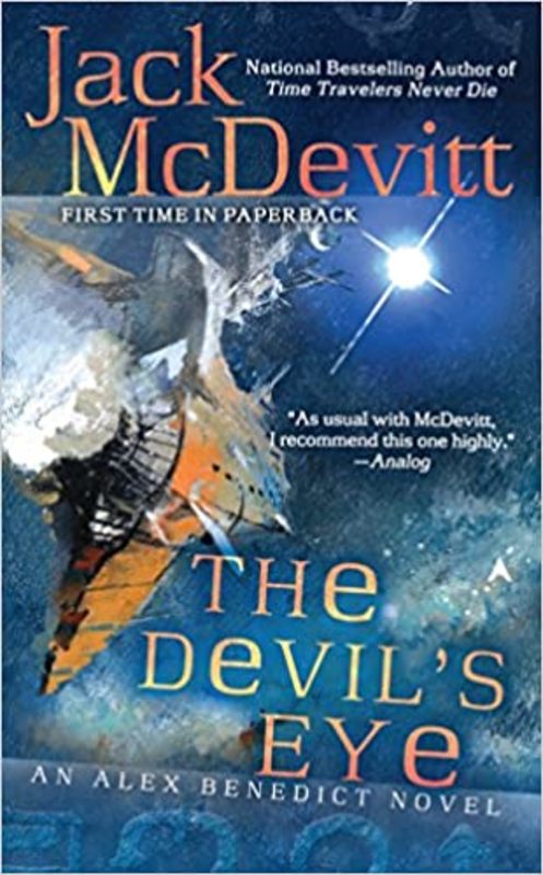 Book cover for "The Devil's Eye" by Jack McDevitt