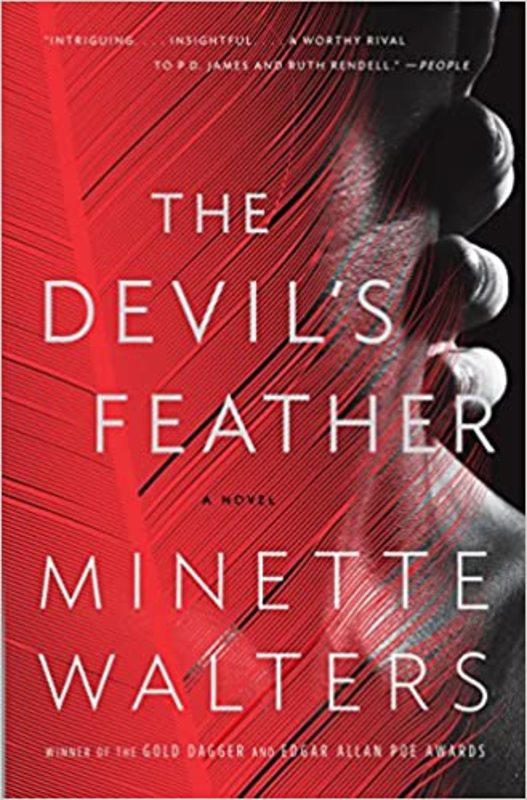Book cover for "The Devil's Feather" by Minette Walters
