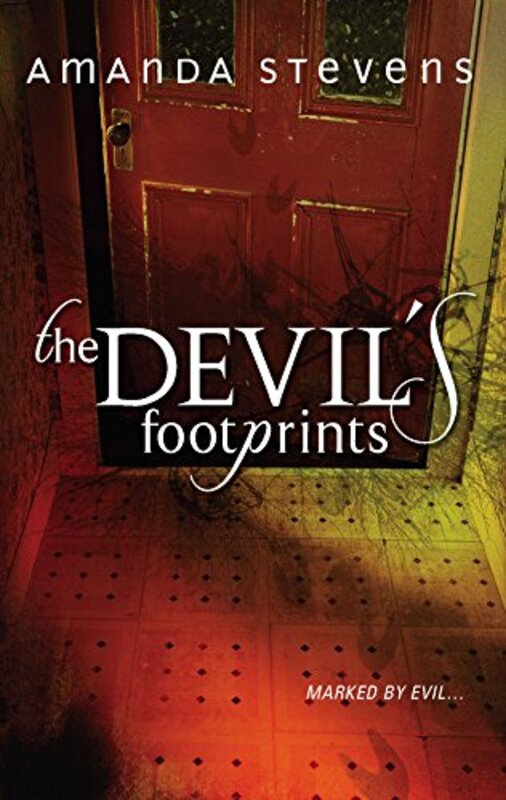 Book cover for "The Devil's Footprints" by Amanda Stevens